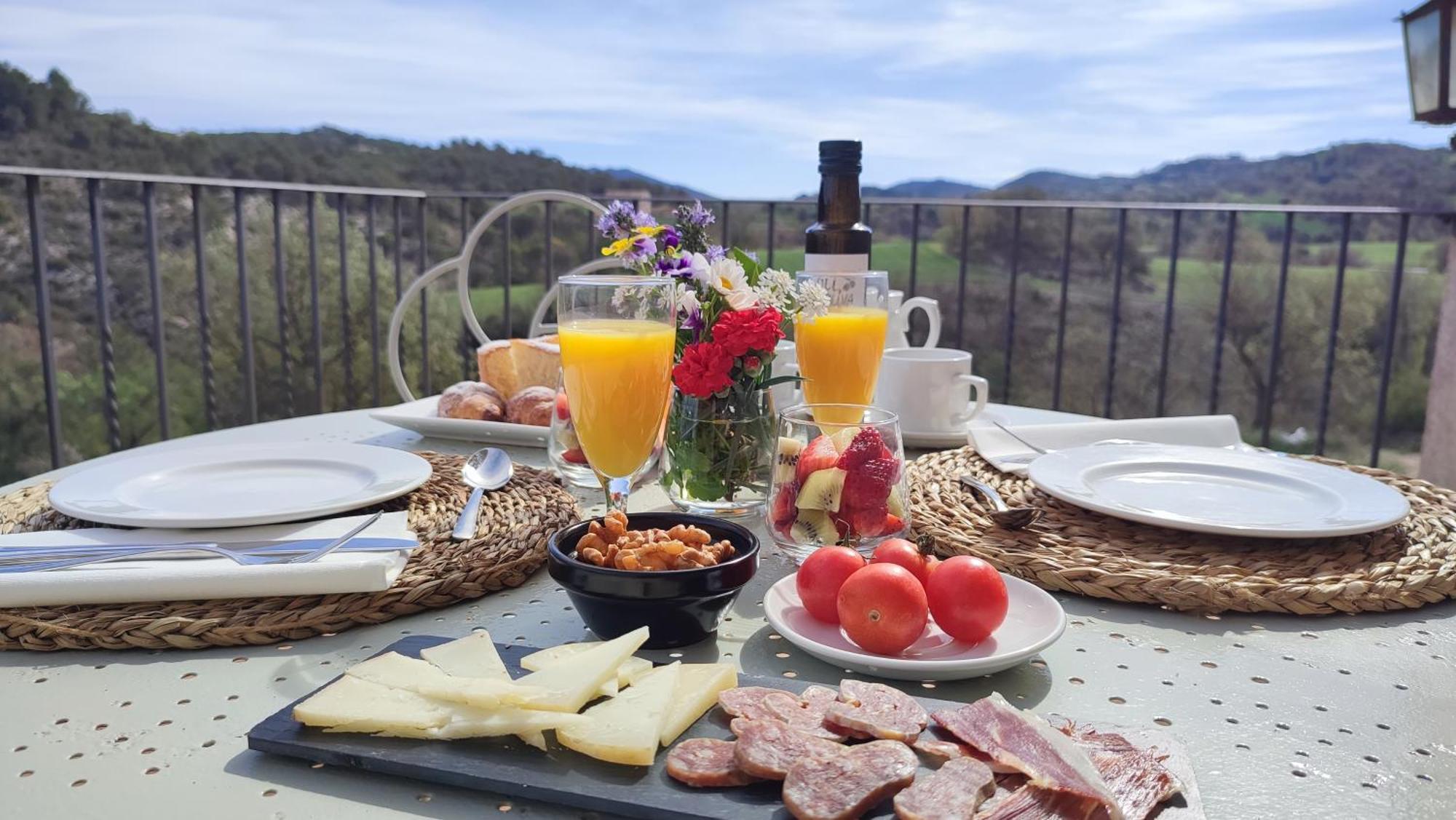 Cal Ros Bed & Breakfast Calonge de Segarra Exterior foto